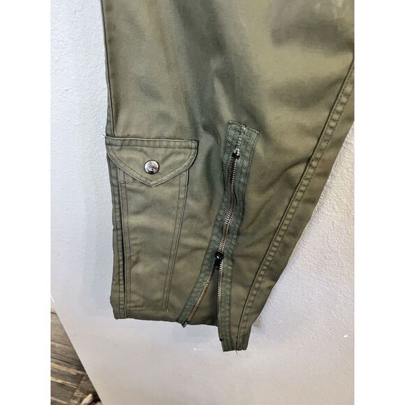 Military Cargo Pants Green Hunting Shooting Tactical  28” Waist 28” Inseam Men - Picture 5 of 14
